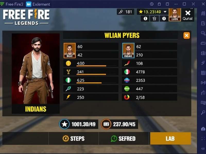 Free Fire Supreme Legends gameplay screenshot